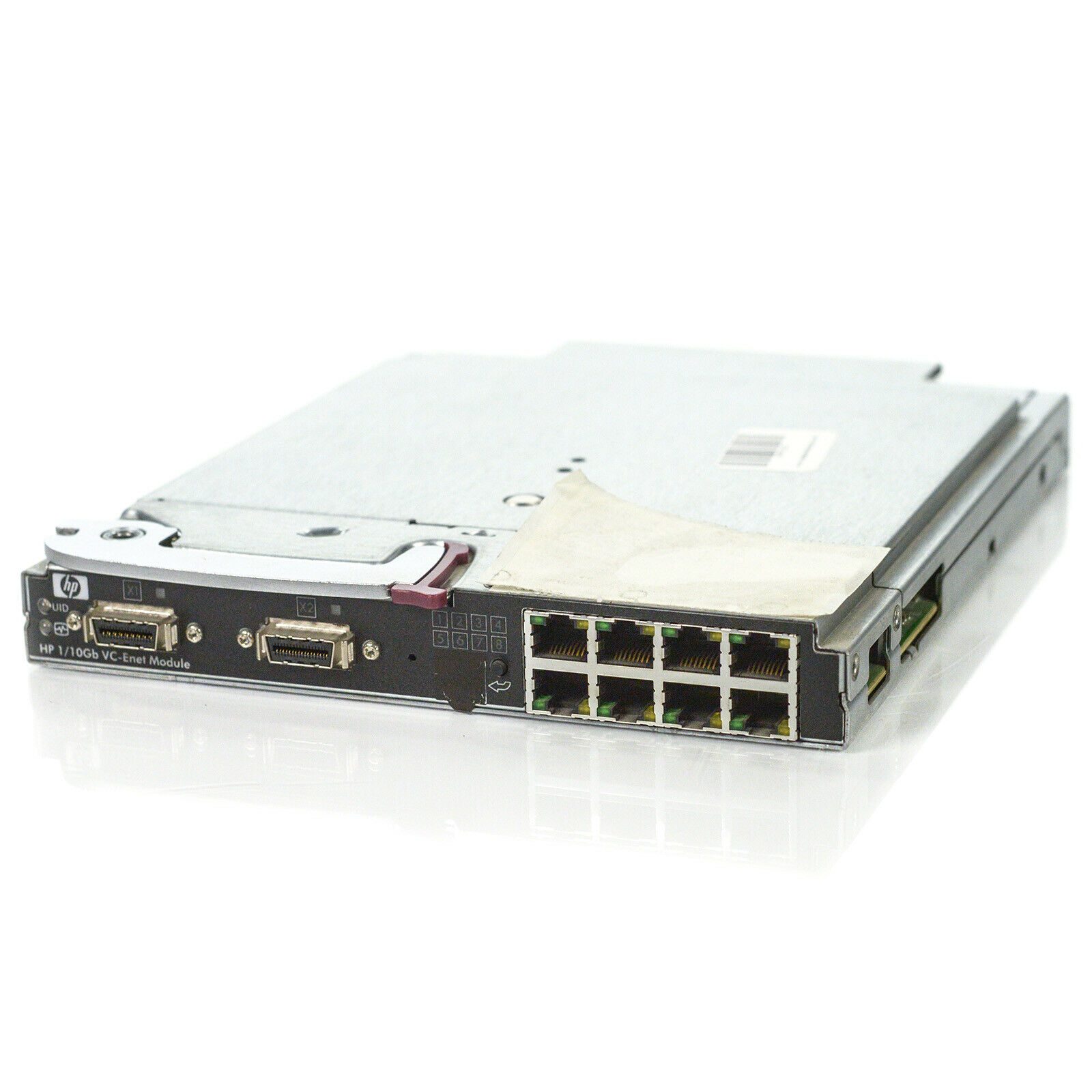 HP 1/10GB VC-Enet Module 399593-B22 8-Port Gigabit Ethernet 2-Port CX4 10GBase HP 1/10GB VC-Enet Module 399593-B22 8-Port Gigabit Ethernet 2-Port CX4 10GBase